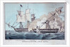 Battle between the 'Constitution' and 'Java', 29 December 1812 by N. Currier