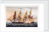Capture of the 'Argus', 14 August 1813 by Thomas Whitcombe