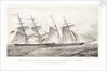 Battle between the Brig Chasseur and the schooner St. Lawrence, off Havanna on the 26th February 1815 by A. Weingartner