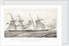 Battle between the Brig Chasseur and the schooner St. Lawrence, off Havanna on the 26th February 1815 by A. Weingartner