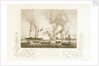 The 'Nemesis' and other boats destroying the Chinese war junks in Anson's Bay, 7 January 1841 by G.W. Terry