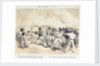 Dolby's sketches in the Baltic. Mr Lucas throwing the burning shell off the deck of the Hecla at Bomersund by E T Dolby