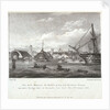 Their Royal Highnesses The Duchess of Kent and The Princess Victoria's approach to the King's stairs at Devonport Dock Yard The 2nd of August, 1833 by P Gauci