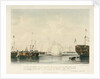 Explosion against the wreck of HMS 'St George', 23 September 1839 by Robert Strickland Thomas