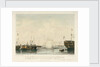 Explosion against the wreck of HMS 'St George', 23 September 1839 by Robert Strickland Thomas
