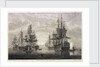 HMS 'Victory', 'Captain', 'Agamemnon', 'Vanguard' & 'Elephant' by Nicholas Pocock