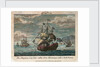 The 'Vengeance' sailing from Martinique with a fresh breeze by T. Stevens