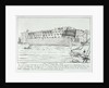 'Temeraire' lying at Rotherhithe by William Beatson