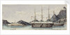 Villegagnon', HMS 'Egmont',  HMS 'Narcissus' and 'Corcavada' by T.C.D. Thompson