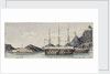 Villegagnon', HMS 'Egmont',  HMS 'Narcissus' and 'Corcavada' by T.C.D. Thompson