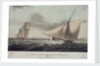 A cutter in chase, off the North Foreland by Thomas Whitcombe