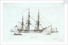 The 'Aurorah' 46 Guns, Portsmouth by Henry Moses