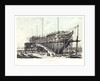 The 'Nelson' on the stocks, building at Woolwich in 1814 by L. Francia