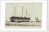 The 'Hastings' lying in the Medway by Edward William Cooke