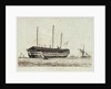 The 'Hastings' lying in the Medway by Edward William Cooke
