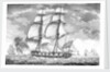 A King's brig in chase of a privateer by William Elmes