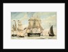 HMS 'Ganges' leaving Spithead on the 8 August 1826 by unknown