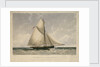 A man-of-war cutter of 10 guns by William Adolphus Knell