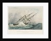 HMS 'Satellite' in a heavy gale, 28 February 1838 by Chetwynd Plowden Wood