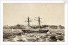 HMS 'Dispatch' on shore by unknown