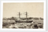 HMS 'Dispatch' on shore by unknown