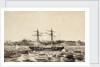 HMS 'Dispatch' on shore by unknown