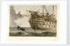 HMS 'Agamemnon' laying the Atlantic telegraph cable in 1858: a whale crosses the line by R. Dudley