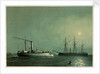 A print of HMS Enterprise & H.M.G.B Comet by Griffin & Co, 1872 by Griffin & Co