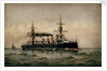 HMS 'Powerful' by H.J. Morgan