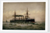 HMS 'Powerful' by H.J. Morgan