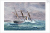 Escape of HMS 'Calliope', Samoa by W. Sutton