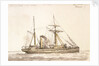Delta' a Chinese gunboat built 1886 by unknown