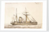 Delta' a Chinese gunboat built 1886 by unknown