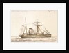 Delta' a Chinese gunboat built 1886 by unknown