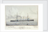 HMS 'Kent' named and launched at Portsmouth 6 March 1901 by H. Coish