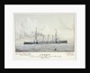 HMS 'Kent' named and launched at Portsmouth 6 March 1901 by H. Coish