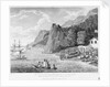 The launch of the 'North West America' at Nookta Sound being the first vessel that was ever built in that part of the globe by Coenraad Metz