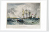 An East Indiaman lying too, for part of her crew by Samuel Owen