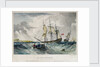 An East Indiaman lying too, for part of her crew by Samuel Owen