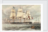 The 'Marchioness of Ely' & 'General Hewitt', 16 June 1822 by J. Luard