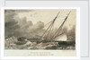 Schooner 'David Porte'r lying to in the Bay of Biscay, 30 January 1814 by A. Weingartner