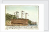 View of the 'Columbus' on the day of her launch, 28 July 1824 by Monogrammist 'FW'