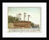View of the 'Columbus' on the day of her launch, 28 July 1824 by Monogrammist 'FW'