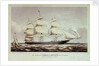 The clipper ship 'Crest of the Wave' by John R. Isaac