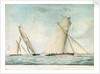 The iron yacht 'Mystery' by J. Rogers Senior