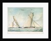 The iron yacht 'Mystery' by J. Rogers Senior