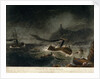 Wreck of the mail steam packet  'Queen Victoria' by Chavanne
