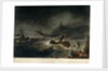 Wreck of the mail steam packet  'Queen Victoria' by Chavanne