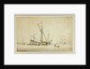 P&O vessel SS 'Hindostan' leaving Southampton to open the Indian Mail Service, 24 September 1842 by unknown