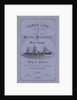 'Inman Line Established 1850. List of Saloon Passengers per Mail Steamer City of Chester, From New York to Liverpool, sailing June 9, 1877. Captain Henry Tibbits. Purser J T Kavanagh. Surgeon James B Clibborn. Stewardess Mrs Francis' by Unknown